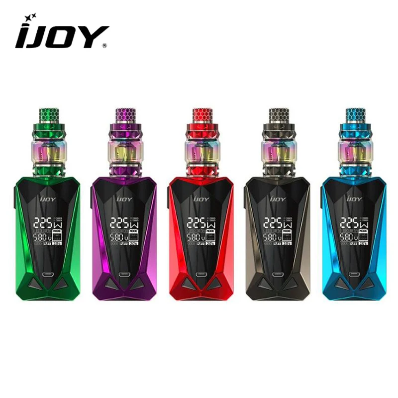 Оригинальный IJOY Алмазный Мини Набор 225 Вт мини мод с 5 мл SUBOHM танк электронная