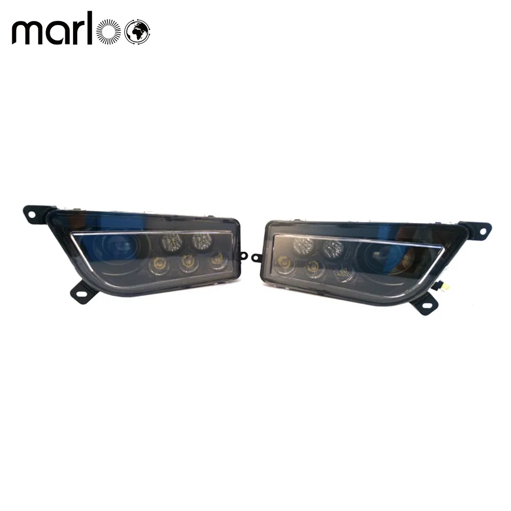 Marloo ATV Polaris General 1000 светодиодный головной свет, Polaris RZR XP1000/Turbo светодиодный сменный комплект фар дальнего и ближнего света