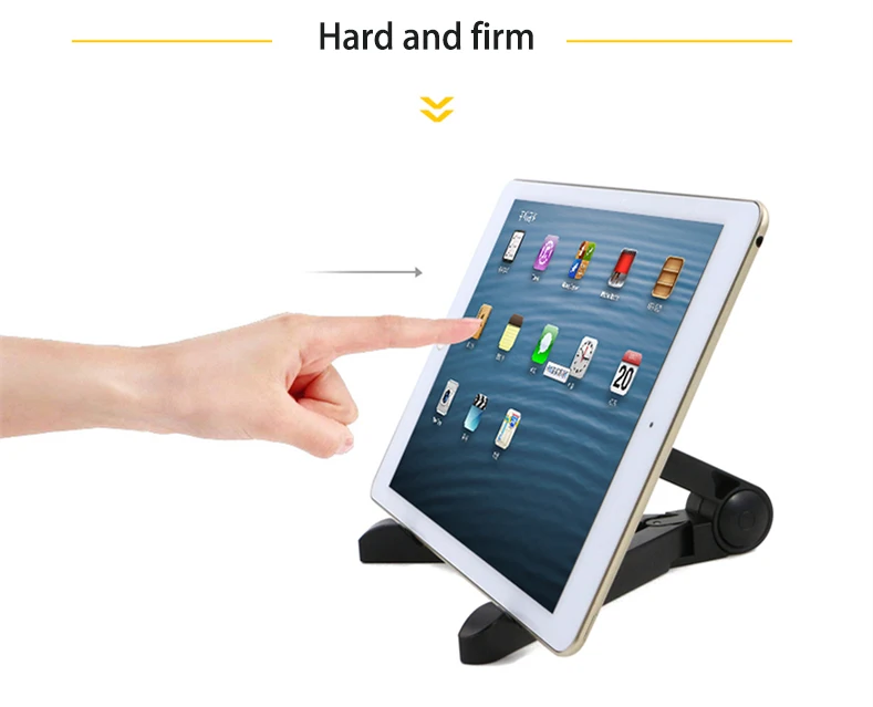 Складной держатель для планшета большой Настольный телефона регулируемая
