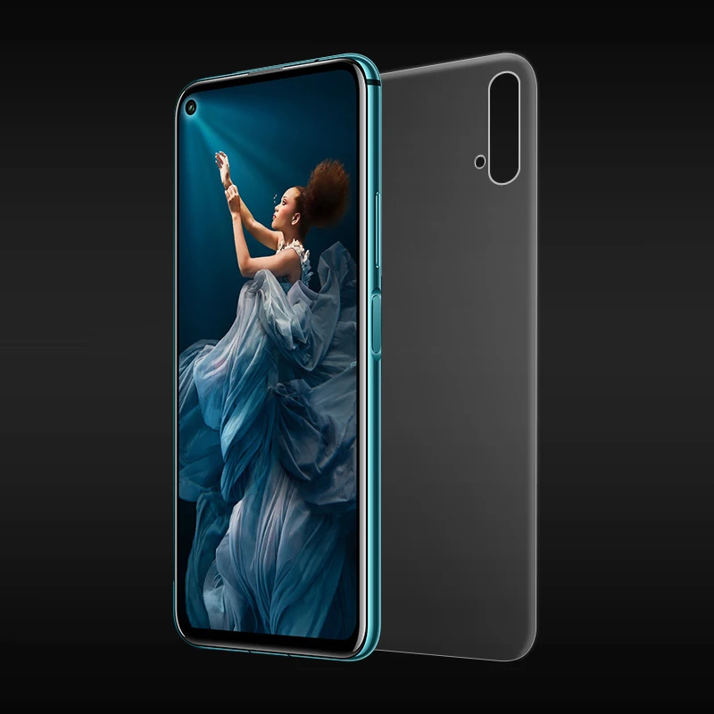 9D пленка для полного покрытия для huawei Honor 20 Pro защита для экрана Гидрогелевая Передняя пленка+ задняя пленка+ стекло для объектива камеры для Honor 20