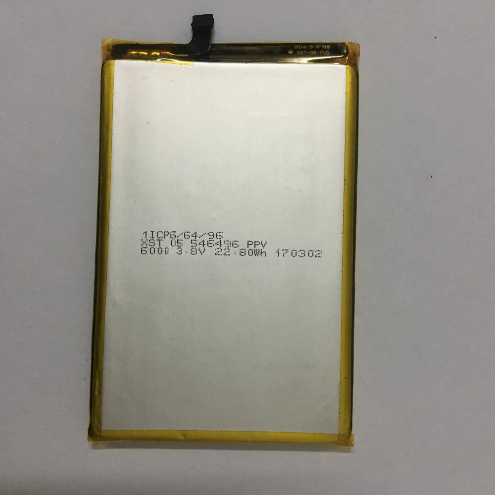 Аккумулятор Blackview P2 & Lite 100% новая литий ионная аккумуляторная батарея 6000 мАч для