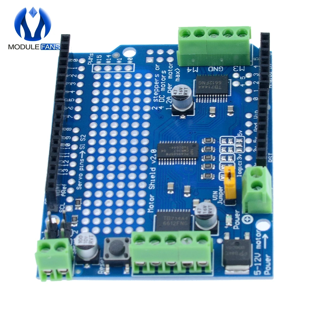 Модуль шагового двигателя TB6612 IIC I2C Mosfet PCA9685 защитный сервопривод для Arduino Robot PWM Uno