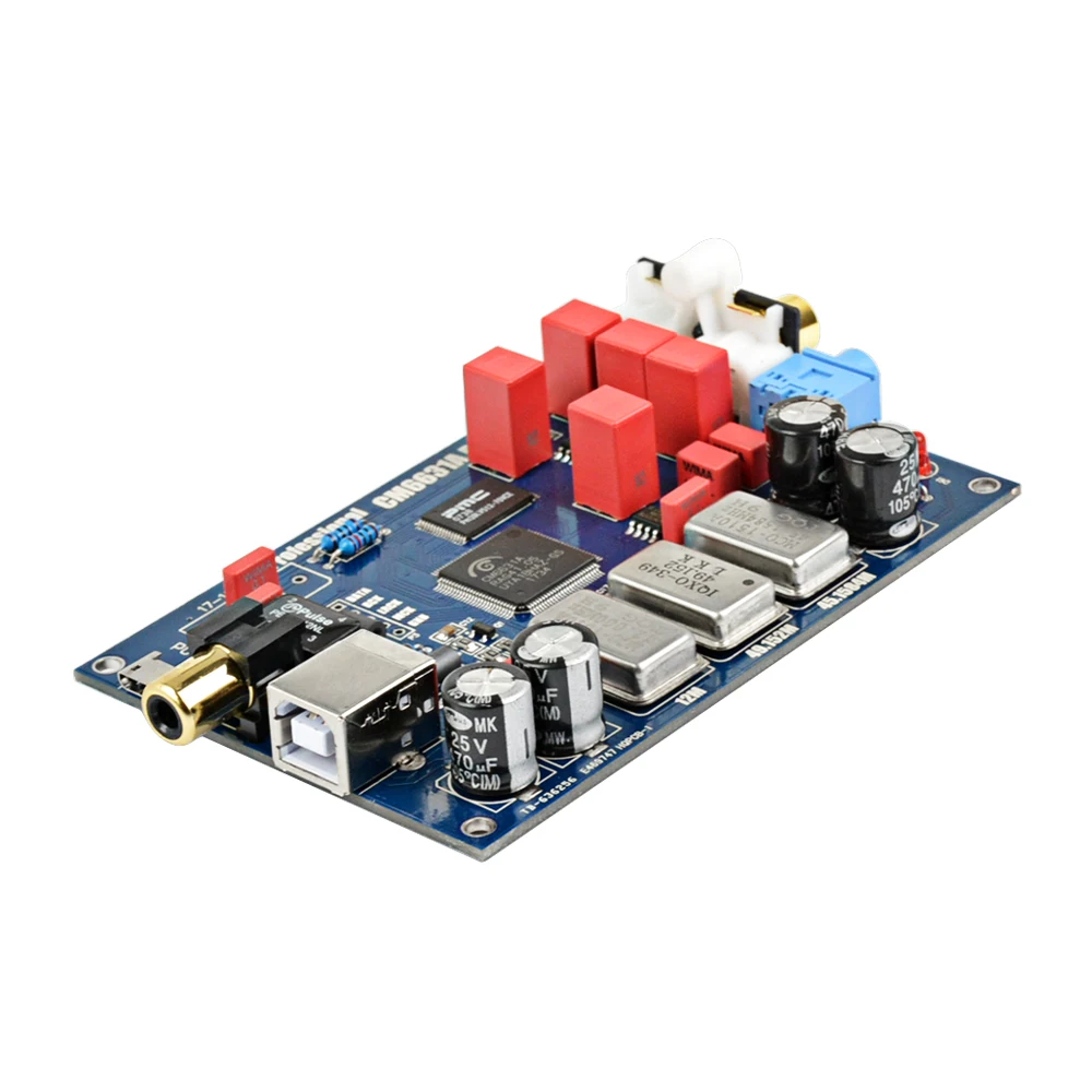 2017 CM6631A цифрового интерфейса 32/24bit 192 К звуковая карта USB I2S/SPDIF коаксиальный Выход