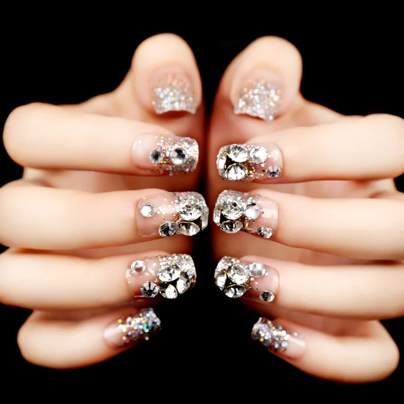 Size Mixed 300PCS(1.5-5mm) Manicure Hotfix Flat Back Rhinestone &ampCrystal Nail Art Decoration Iron on Strass Factory Price | Дом и сад