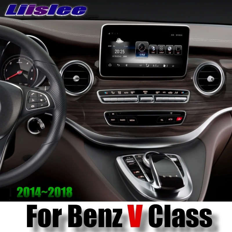 Для Mercedes Benz V Class Viano Valente MB W447~ Liislee автомобильный мультимедийный плеер NAVI Радио gps CarPlay навигация