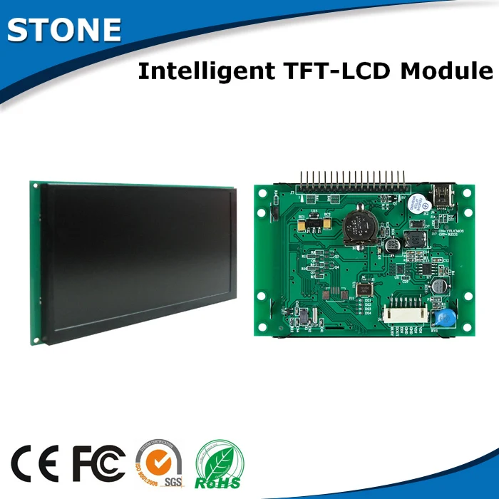 

rs232 interface high resolution touch screen TFT LCD module 7 inch