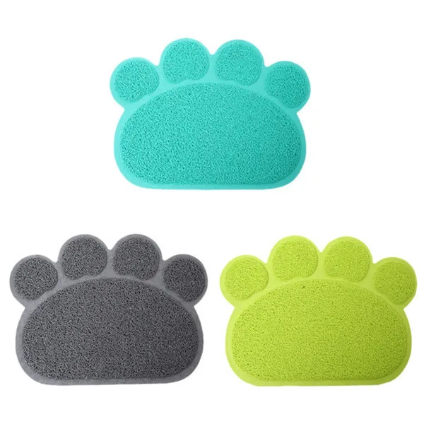 3 цвета милый аксессуар в виде лапы животного собаки кошки щенка коврик из ПВХ