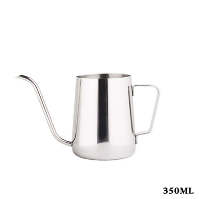 250ml350ml мини кофейник из нержавеющей стали турецкий длинный рот тонкий горшок