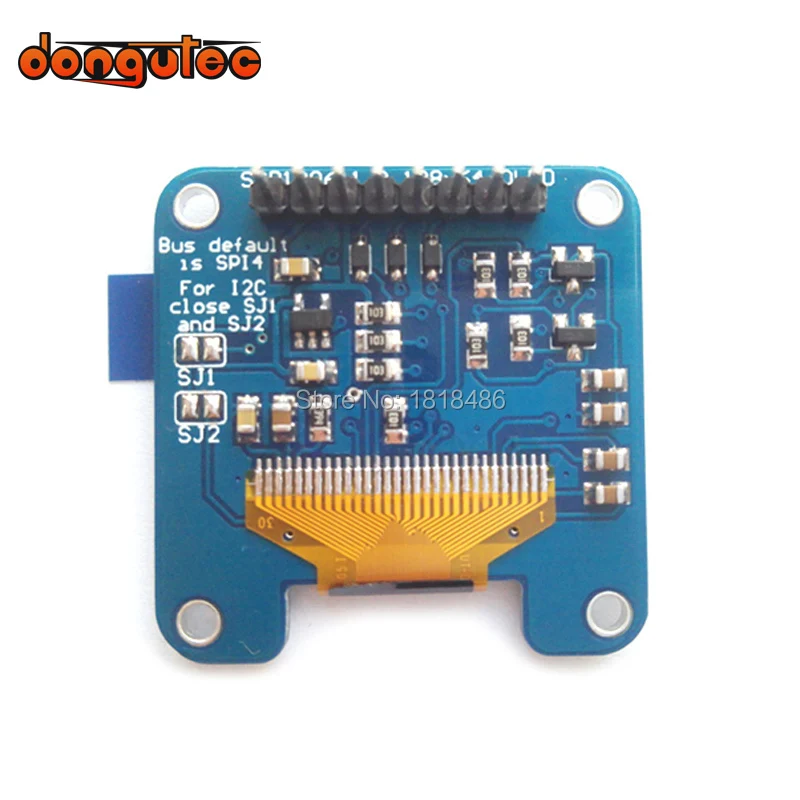 1.3&quot SSD1306 128x64 I2C/SPI OLED Module White Graphic Display Monochrome |