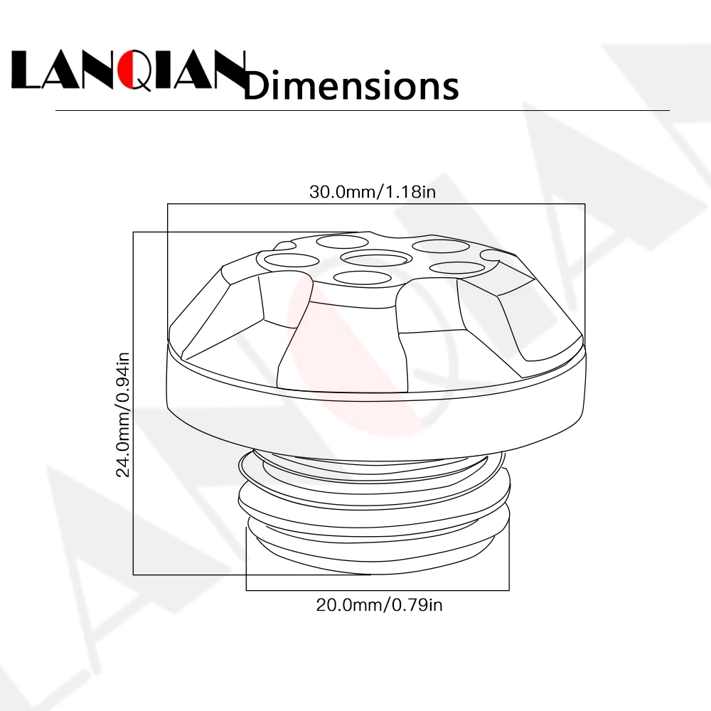 Универсальный Магнитный винт M19 * 2 5 для мотоциклетной крышки масла двигателя Yamaha