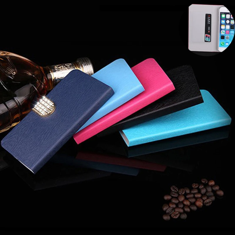 Чехол для телефона Oukitel C10 5 дюйма роскошный тонкий книжка из искусственной кожи с