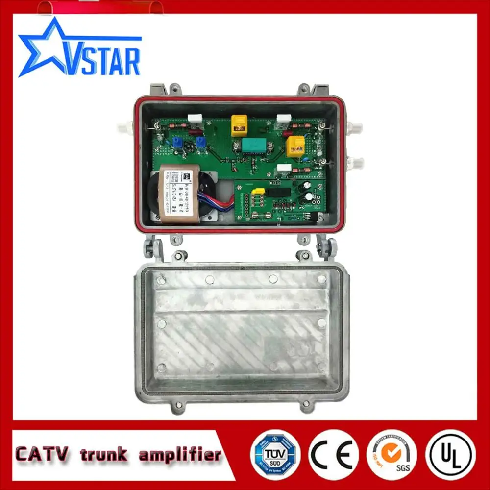 Наружный усилитель багажника catv с высоким коэффициентом усиления|catv trunk amplifier|trunk
