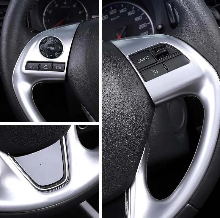 2019для mitsubishi outlander руль паста outlander внутренняя отделка модификация рулевого колеса украшение