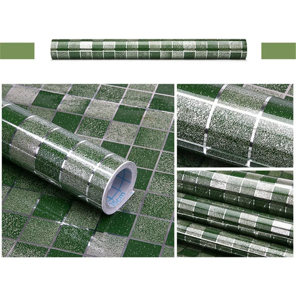 45 см * 5 м/45 10 м мозаичный настенный стикер для кухни анти масло домашнего декора