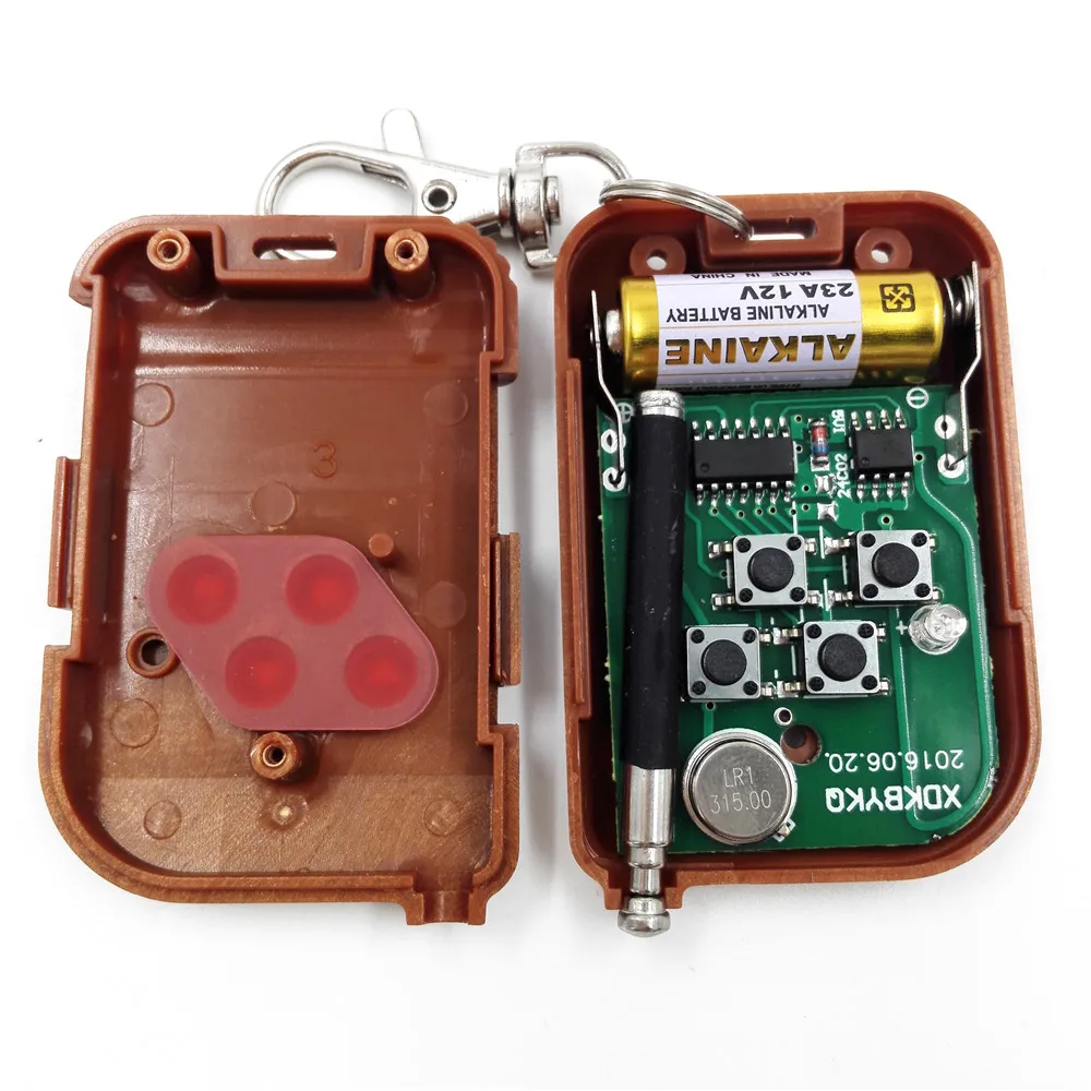 5 шт./лот Новый фиксированный код 315 МГц беспроводной автоматический пульт