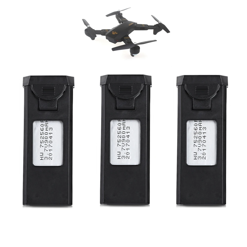 Литий полимерный аккумулятор 3 7 в 900 мАч 30C для TIANQU VISUO XS809W XS809S XS809HW|accessories for|accessories