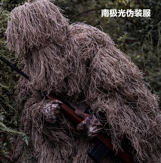 Outdoor Jungle Desert Snow Camouflage Hunting Clothing Ghillie Suit Fishing Hunter Photography Military Airsoft | Спорт и