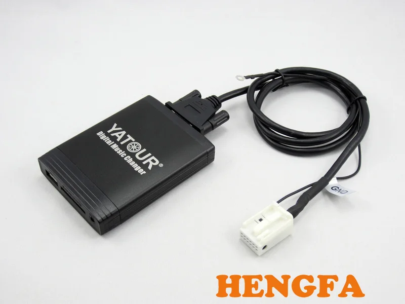Автомобильный цифровой usb адаптер Yatour для смены музыки CD MP3 AUX 12pin VW Golf GTI Audi Skoda Seat