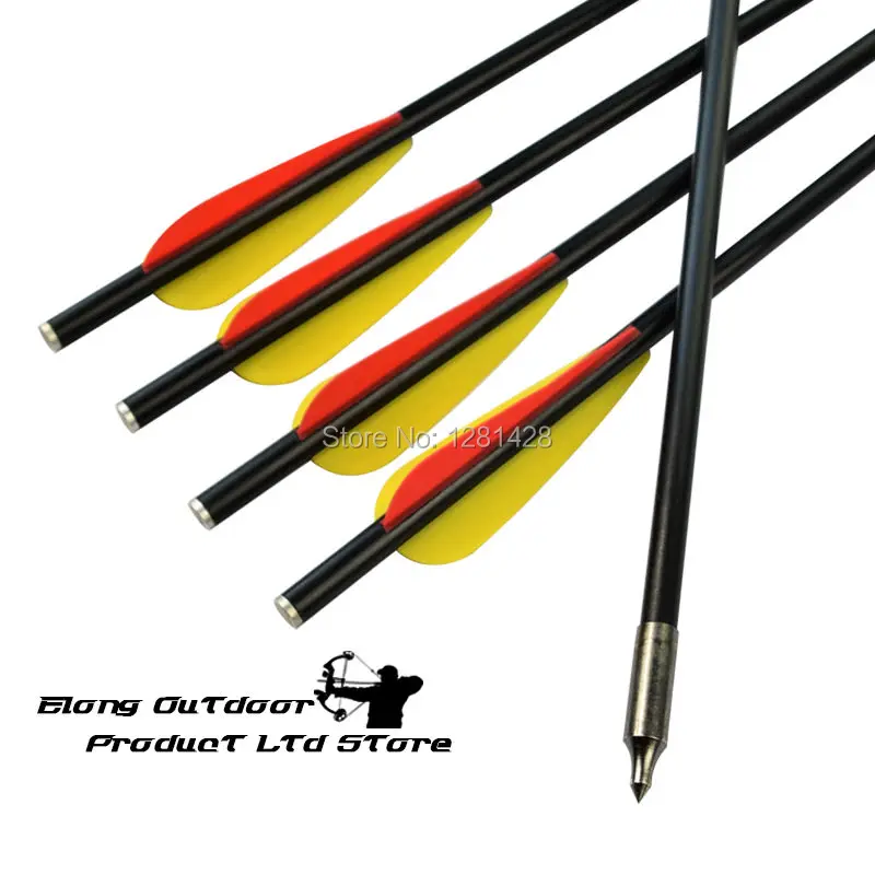 14 &quot16&quot стекловолокна Охотный арбалет с употреблением желтого зубчика болт 8045
