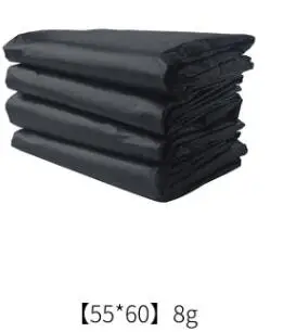 50x60cm 2.6s 50pcs 9 Размер 3 Толщина большой плоский Топ Тип ультра сильные мешки для мусора утолщенные экологически чистые отель сад ежедневное использование мусора черные мешки - Цвет: 50x60cm 2.6s 50pcs