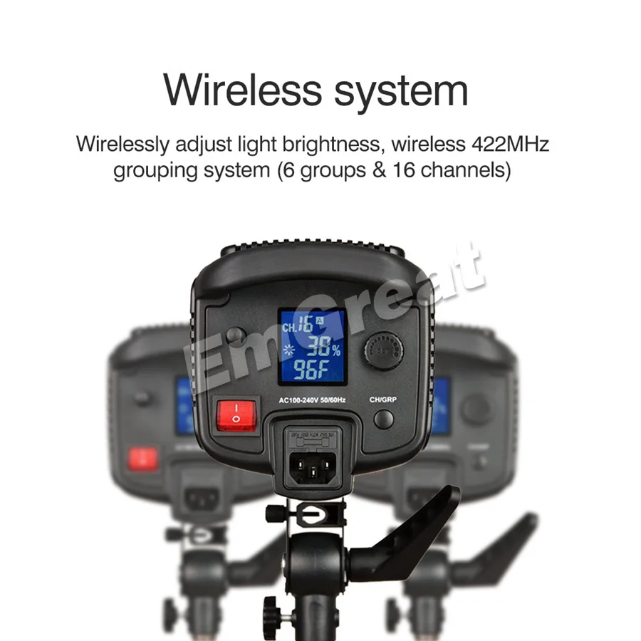 Godox SL-150W Led видео свет 5600 K 150 W CRI 93+ Bowens крепление w/пульт дистанционного управления BD-04 двери сарая соты сетки 4 цветных фильтров