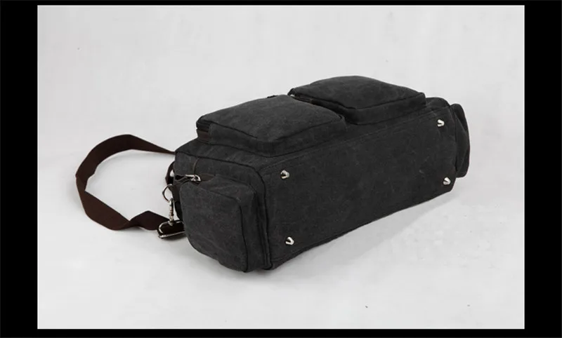 Новая модная холщовая мужская сумка для багажа в стиле милитари мужские дорожные