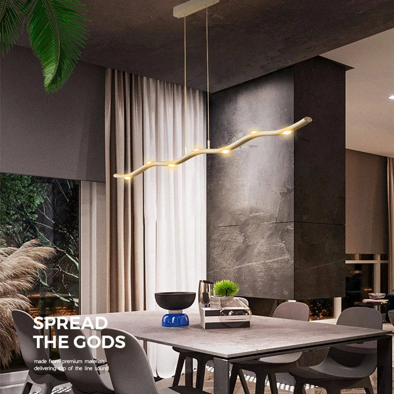 Новая креативная современная светодиодная Люстра для гостиной спальни столовой