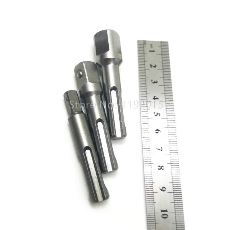 ZtDpLsd 3 шт. 1/4 &quot3/8&quot 1/2 &quotSDS плюс гнездовая отвертка сверло для адаптера