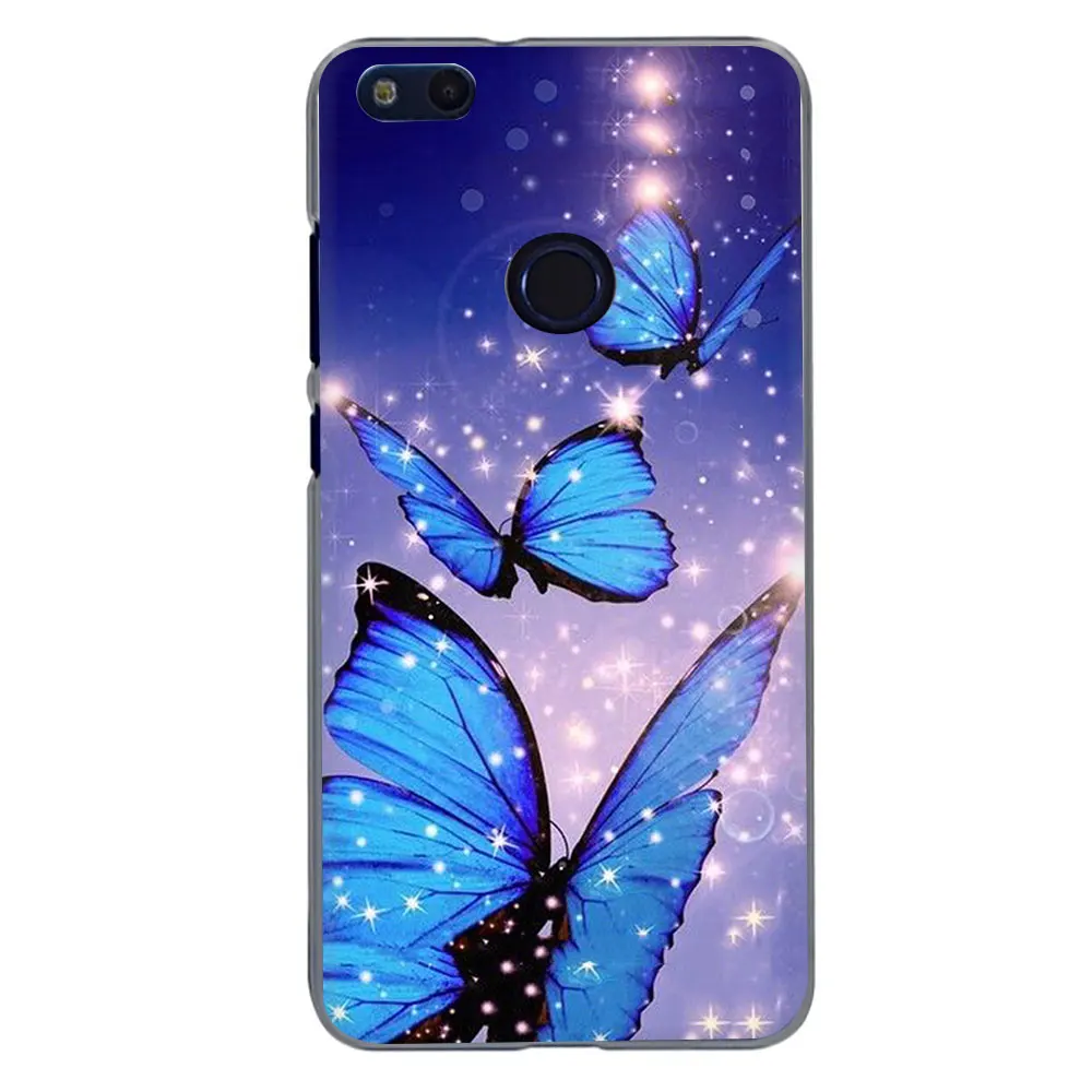 Красивый жесткий чехол с бабочкой для телефона huawei Honor 20 Play 6 7 8 A C Pro 7C 5.99in 7 9 10 X Lite - Цвет: H9