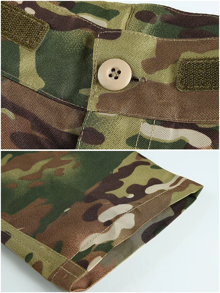 Летняя Военная Униформа Mege для детей камуфляжный Тактический Костюм из