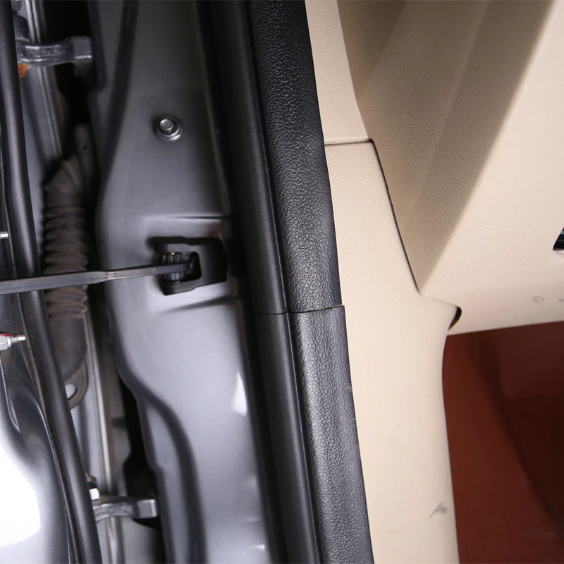 Жеребенок горения 4 шт. PP стайлинга автомобилей дверной стоппер Защитная крышка