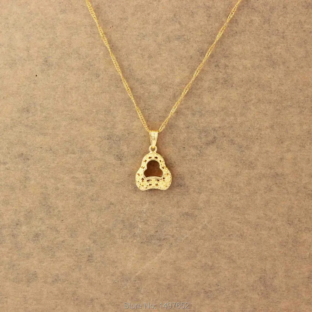 Новые винтажные ожерелья и подвески с замком Бог золотого цвета модные ювелирные