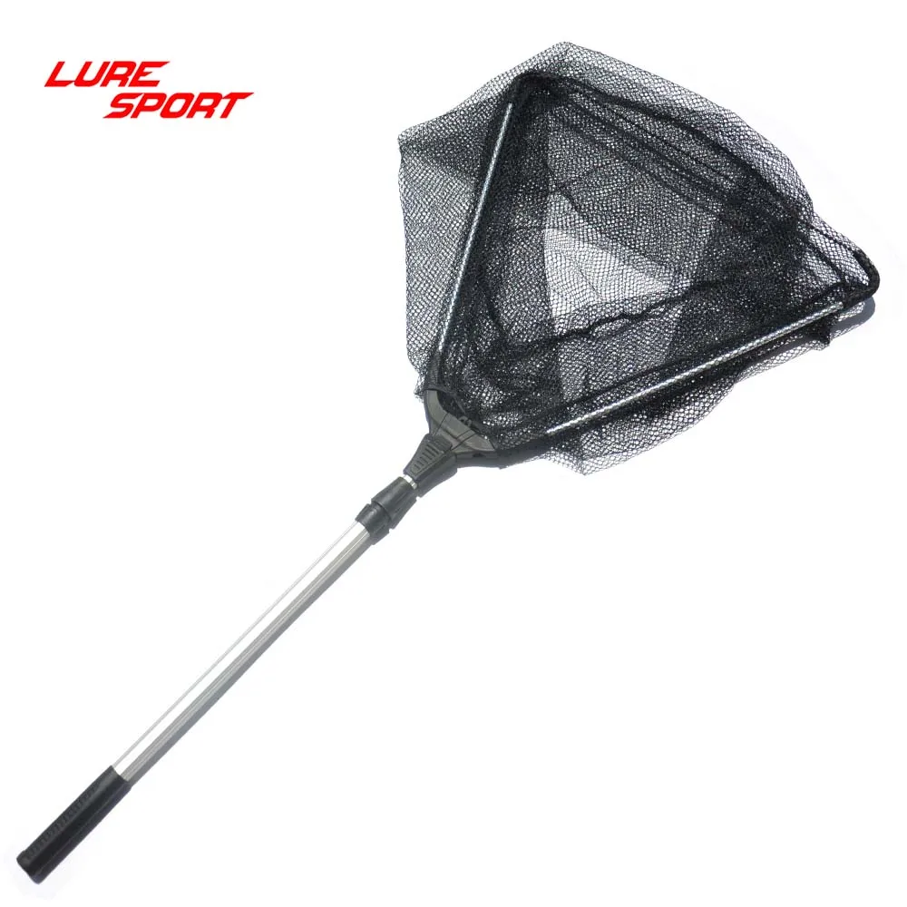 LureSport посадочная сеть Складная 1 44 М алюминиевая рама ручка сетка|Рыболовные сети|