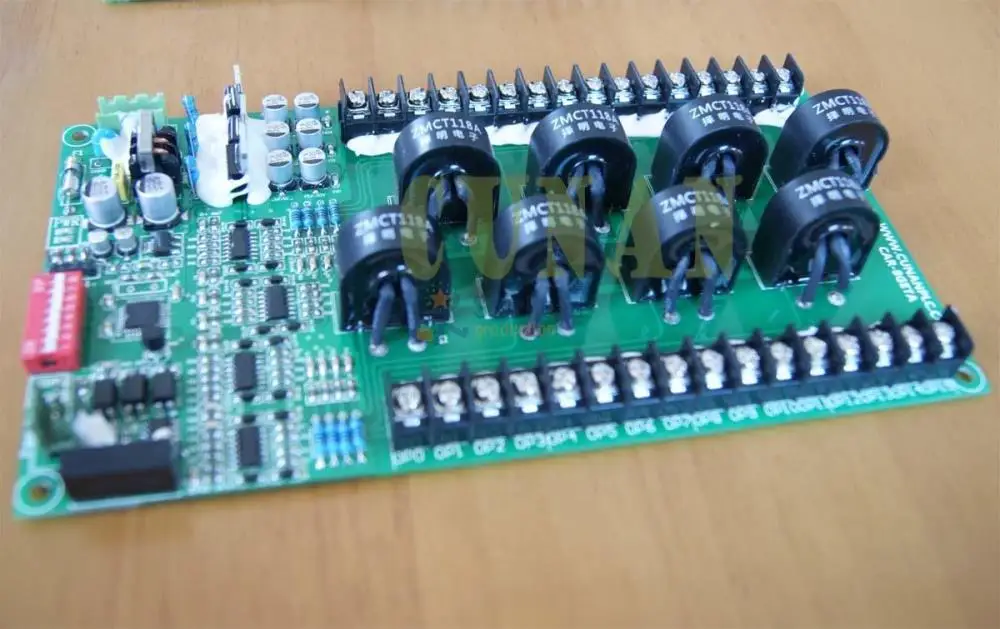 8-канальный модуль сбора переменного тока 24bit A/D RS485 Modbus пульт дистанционного