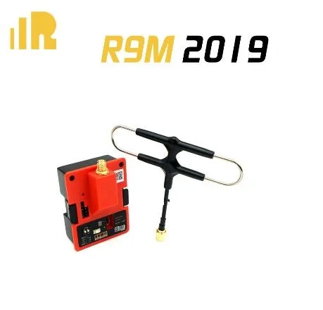Черный Модуль FrSky R9M с R9MM R9Mini R9 Slim+ R9 приемник с установленными антеннами Super 8 и T - Цвет: Черный