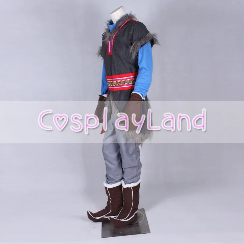 Костюмы на Хэллоуин для мужчин взрослых снежный рост Эльза Анна Кристофф