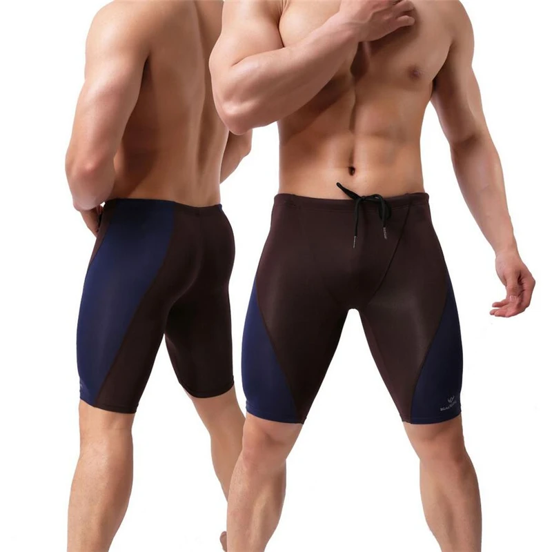 2019 Профессиональные плавки для мужчин лоскутные купальники пляжные шорты