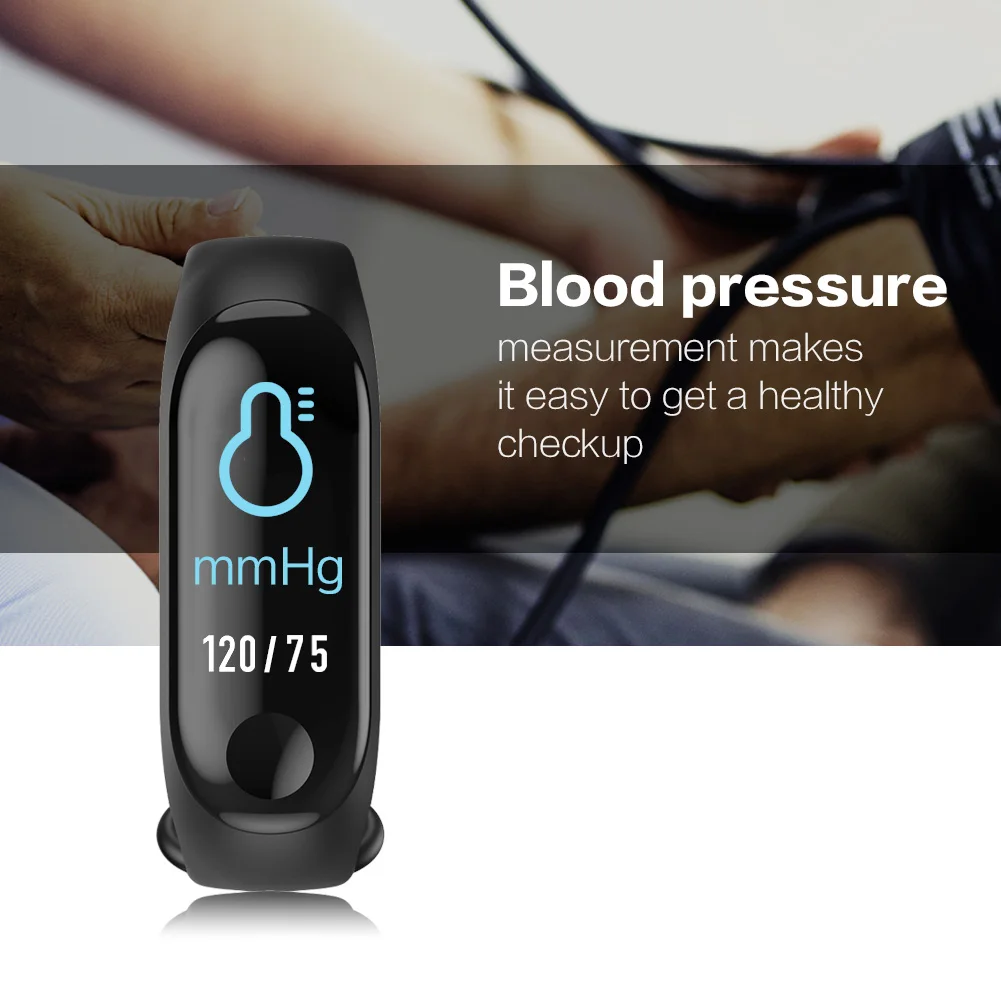 Smart Watch Bracelet 0.96Inch TFT Display Silicone Strap Waterproof Wristwatch NK-Shopping | Электроника