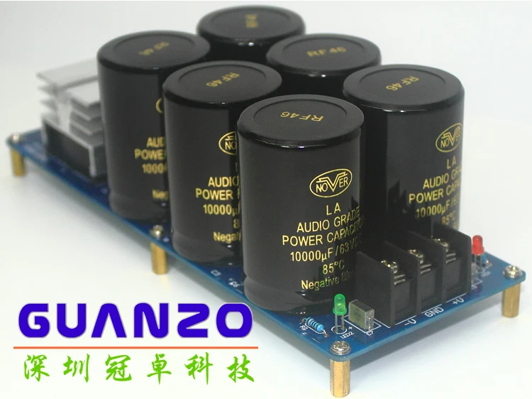 Плата усилителя высокой мощности с положительным и отрицательным двойным