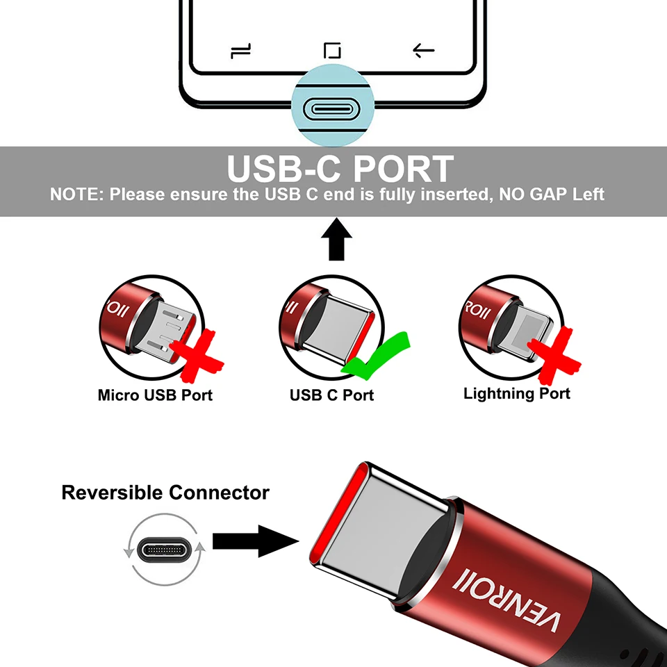 Venroii 5A usb type C кабель Быстрая зарядка для супер быстрой зарядки для huawei mate 30 20 10 P30 P20 P10 Pro type-C USBC телефонный шнур