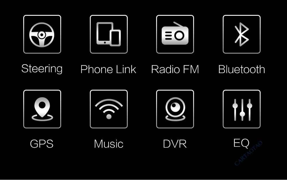 2 din Android 8,1 Автомобильный мультимедийный DVD плеер для Lifan 320 2009 2010 2011 2012 2.5D hd-навигатор для автомобиля gps навигации bluetooth-плеер