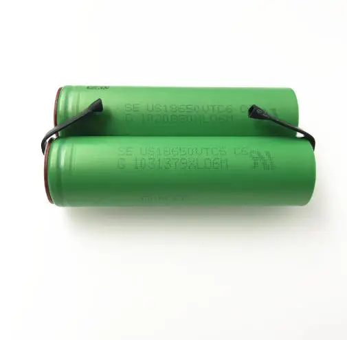 10PCS Dolidada original 3.7 V 3000 MAH Li ion rechargeable 18650 battery for SONY us18650 vtc6 battery 30A 3000mah+DIY Nickel