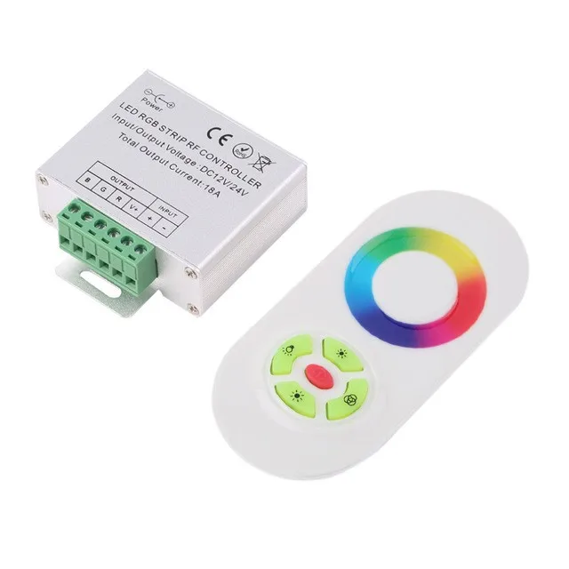

DC12-24V Wireless RF SMD RGB led strip light Touch Dimmer Remotely Controller,strips remote control for RGB LED Strip Light