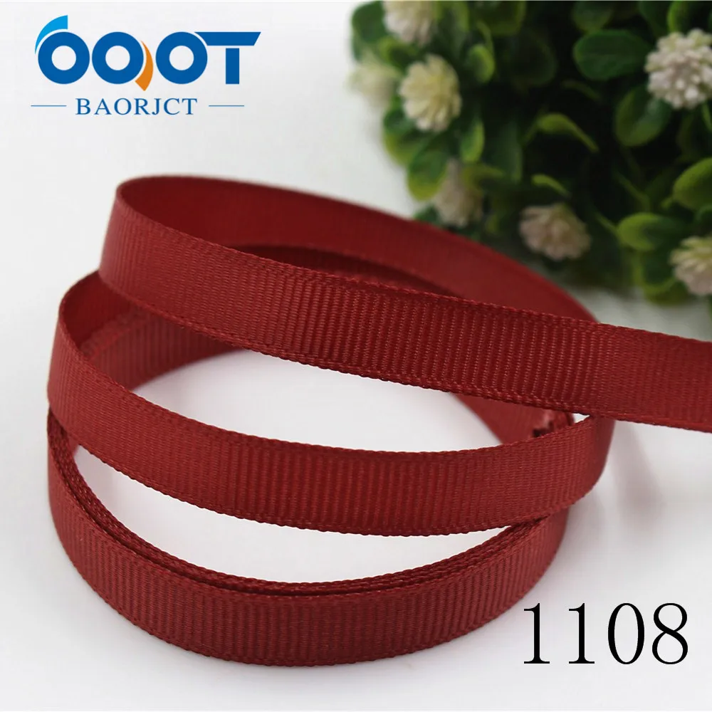 OOOT BAORJCT 177131,10 мм однотонная цветная корсажная лента 10 ярдов, аксессуары для одежды ручной работы, ювелирные изделия и аксессуары - Цвет: 1108