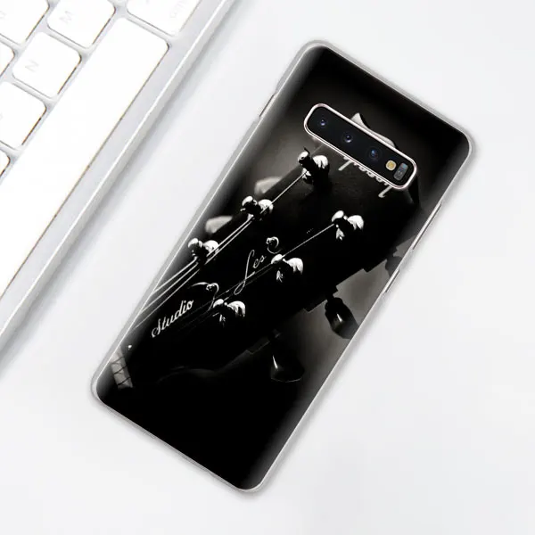 Гитары amp marshall чехол для телефона для samsung Galaxy S10e S10 плюс S7 S8 S9 Plus, Note 8, 9, 10, плюс S10 5G M20 M30 жесткий чехол Coque - Цвет: 014