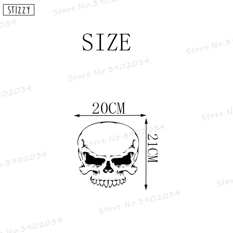 Настенная Наклейка stizzy с черепом клейкая на стену для ванной комнаты дизайн Toliet