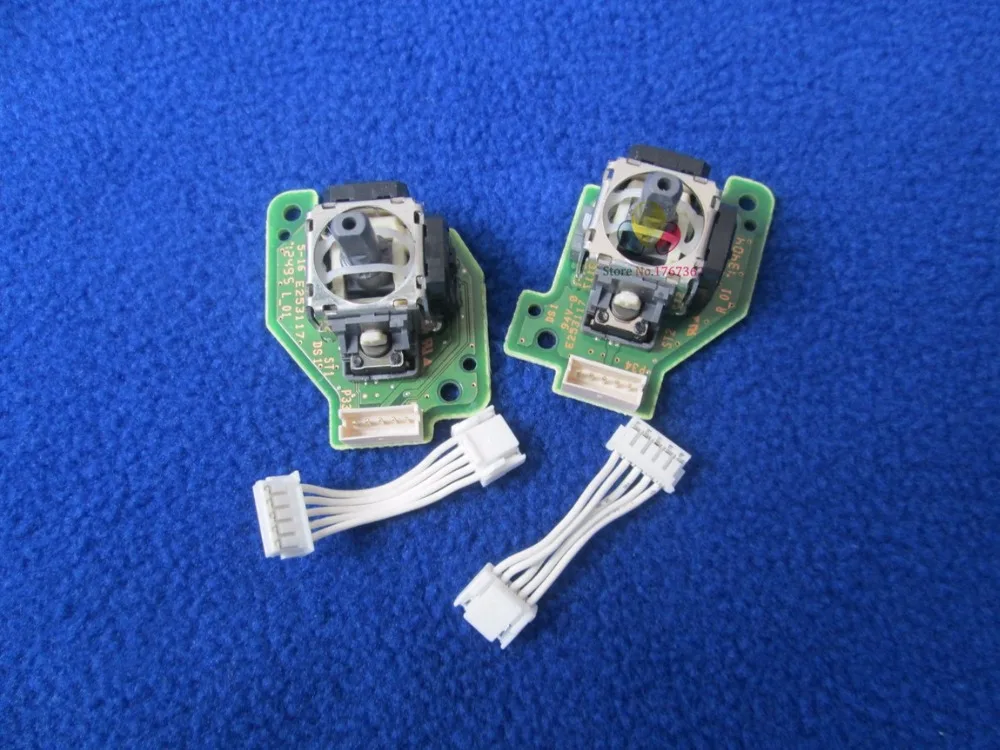 Запасные части 2 шт. левый и правый аналоговый 3D Джойстик с печатной платой для