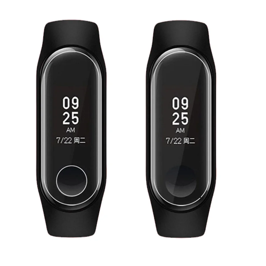 2 шт. Защитная пленка для Xiaomi Mi Band 4 3 2 умный Браслет защита экрана Гидрогелевая пленка не закаленное стекло