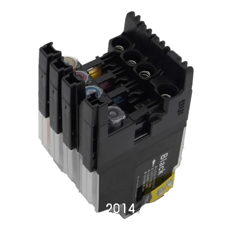 4PK LC71 LC75 LC79 черные чернильные картриджи для принтера совместимы с Brother DCP J525N 540N J740N