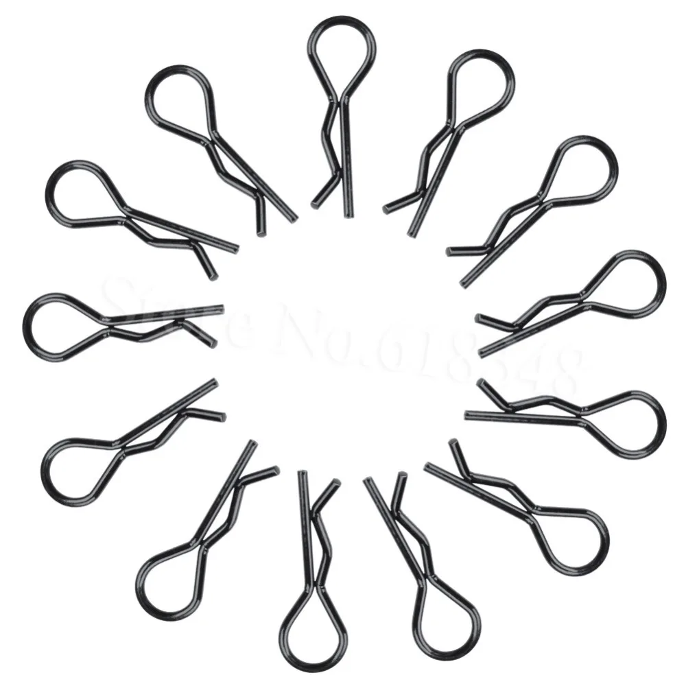 1000 шт стальные зажимы для тела R булавки гонки Redcat HPI Himoto HSP 1/10 1/12 1/16 RC